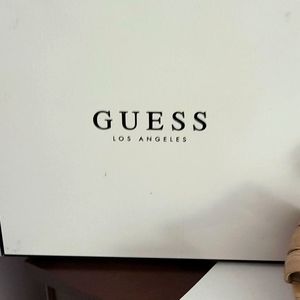 Guess lylah platform size 6 in natural color
